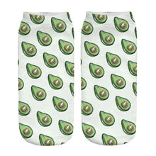 Load image into Gallery viewer, Cute Fruit Avocado Socks