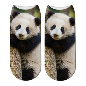 3D Printed Panda Animal Socks